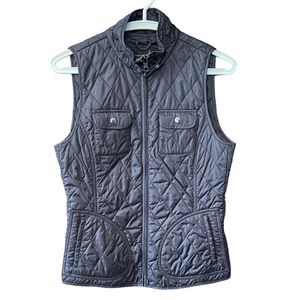 Banana Republic Women's Black Quilted Vest Size XS